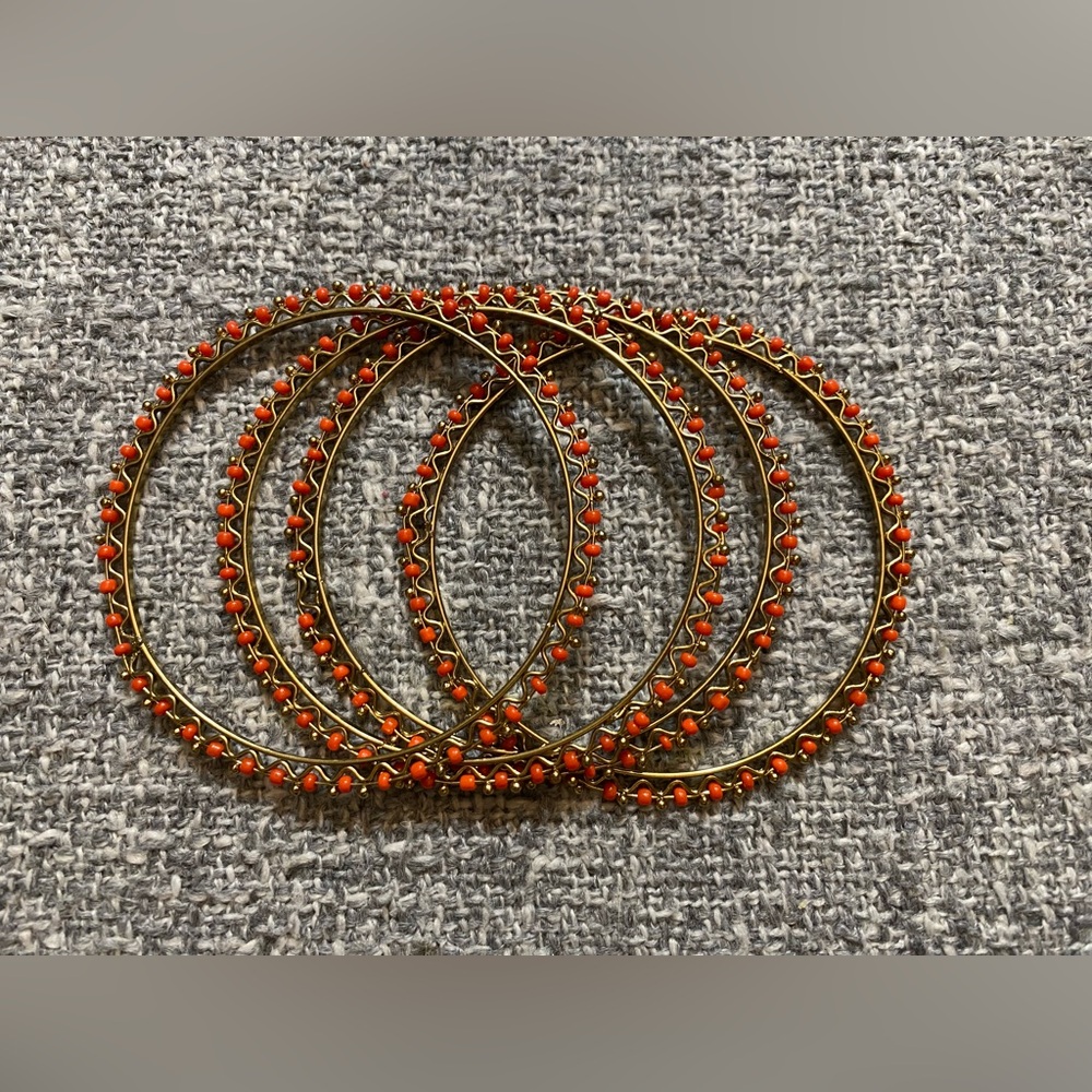 Women’s Coral Bangles Set of 4
